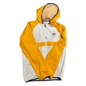 Adidas Skateboarding Yellow and White Jacket